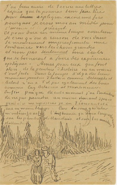 Van Gogh Letter 709