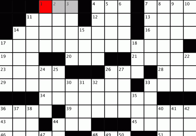 Puzzling Art: Our third seasonal themed interactive crossword puzzle